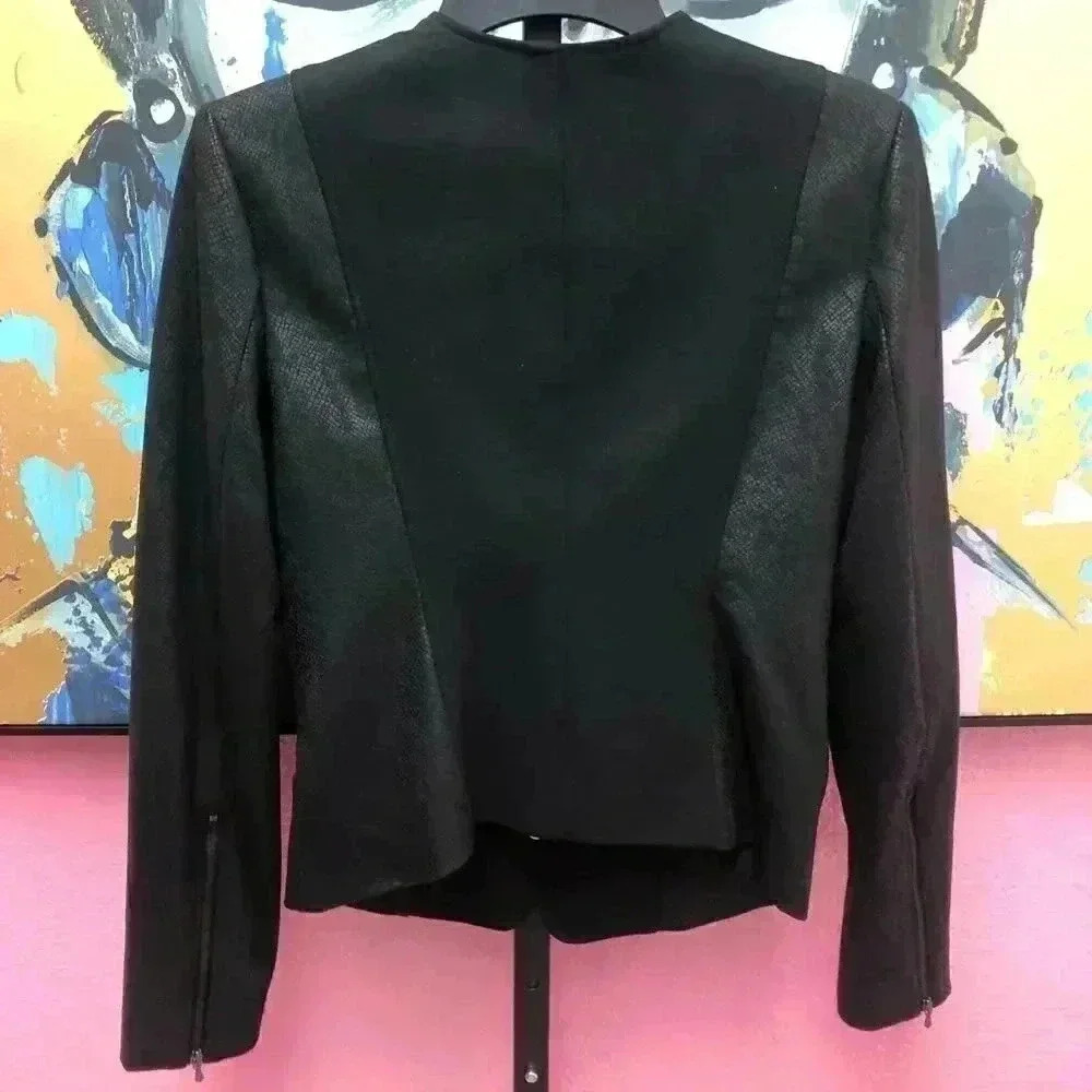 7 for all Mankind Black Jacket - Picture 2 of 6
